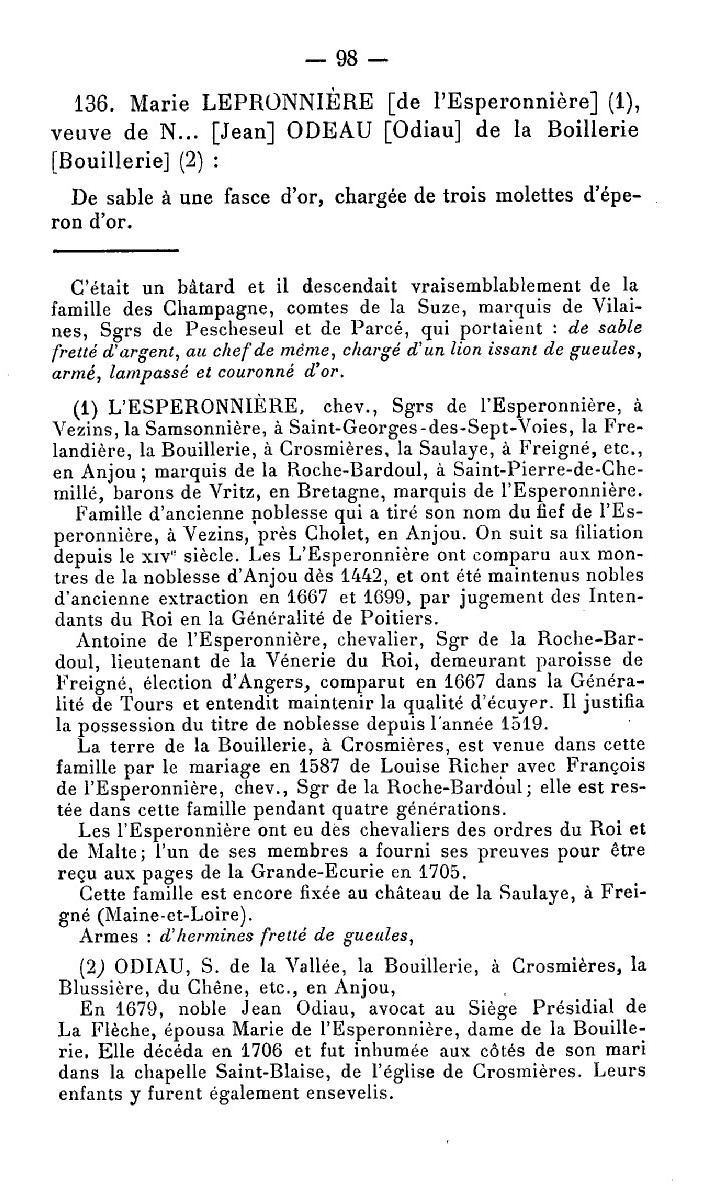 Revue historique et archéologique du Maine.