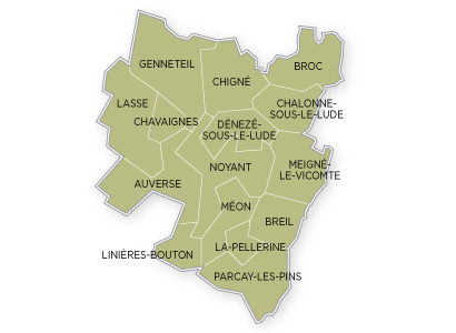 Carte du canton