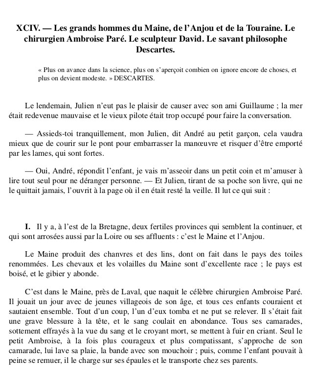 Pages 240 à 243 du Tour de la France par deux enfants de G. Bruno.
