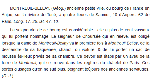 Page 496 du 10e tome (Montreuil-Bellay) de l’Encyclopédie de Diderot.