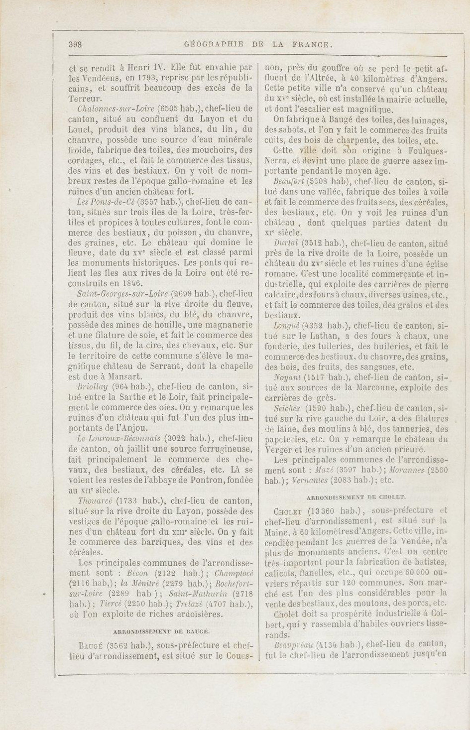 Page 398 de la géographie de Jules Verne