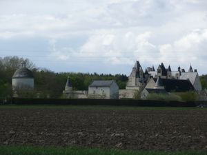 Photographie des bâtiments du château de Boumois.