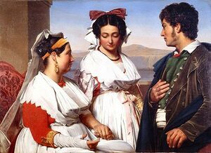 Peinture Demande de mariage