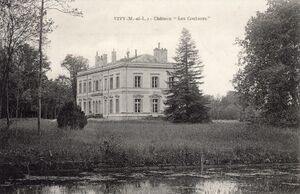 Carte postale ancienne du château.