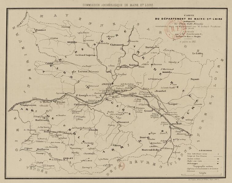 Fichier:Carte archeologique 1867 Fourcault (2).jpeg