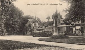 Carte postale du château.