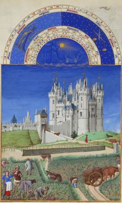 Gravure du château de Saumur.