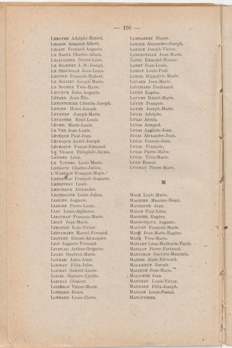 Page 106 de Historique du 6e régiment du génie - Guerre 1914 1918.