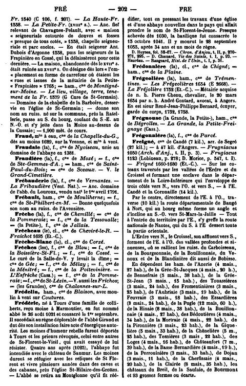 Dictionnaire Célestin Port de 1876, page 202.