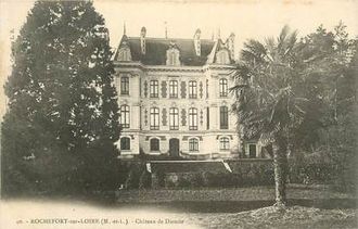 Carte postale ancienne, photographie du château.