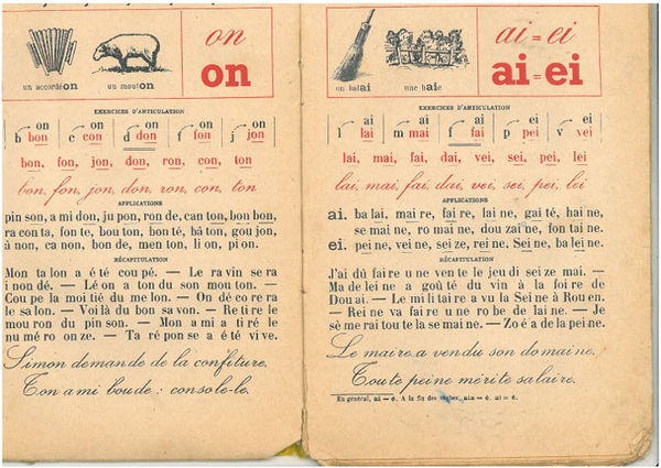 Pages 6 et 7 du livret de lecture de J. Stal.
