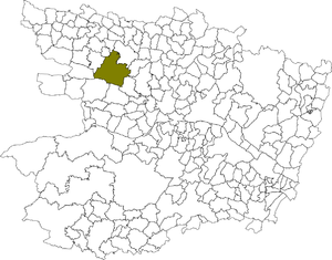 Situation dans le département