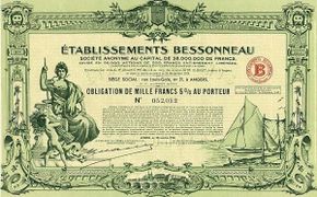 Obligation Bessonneau.