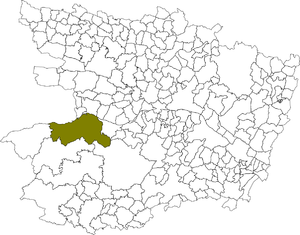 Situation dans le département