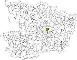 Situation dans le département