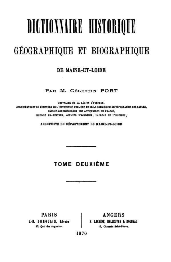 Couverture du 2e tome du Célestin Port.