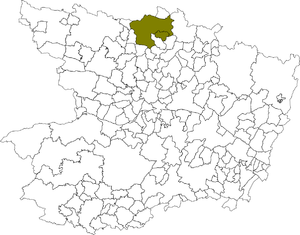 Situation dans le département