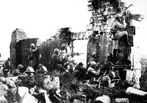 Conflit de la Première Guerre mondiale - Année 1918.