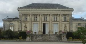 Photographie du palais de justice de Baugé.