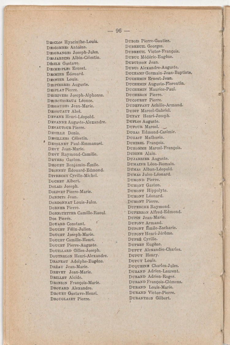 Page 96 de Historique du 6e régiment du génie - Guerre 1914 1918.