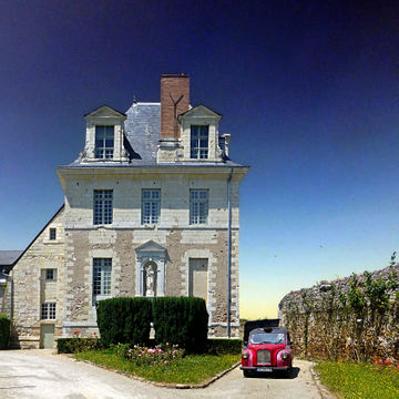 Photographie de l'abbaye Saint-Maur.