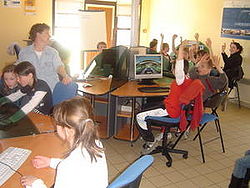 Atelier d'éveil avec l'accueil de loisirs intercommunal Inter Filous