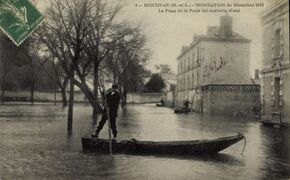 Inondation à Montjean.