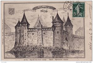 Carte postale ancienne.