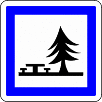 Image d'aire de pique-nique.