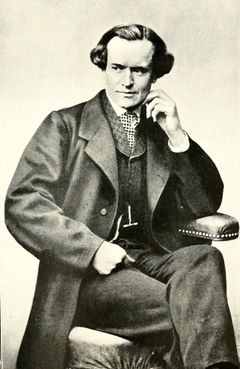 Portrait en 1865.