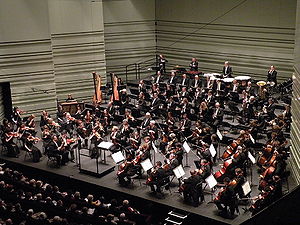 Photographie de l'orchestre.