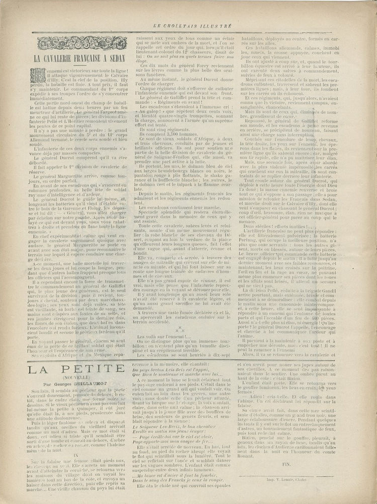 Page 4 du périodique Le Choletais.