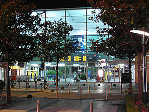 Photographie de la gare Saint-Laud.