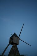 Photographie du moulin-cavier de la Tranchée (Montsoreau).