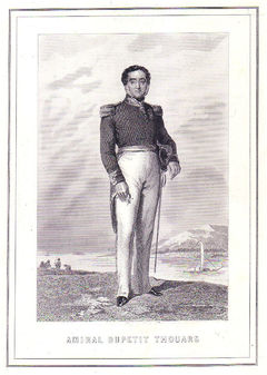 Portrait d'Abel Aubert du Petit-Thouars.