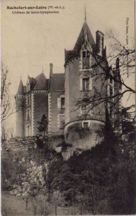 Carte postale ancienne, photographie du château.