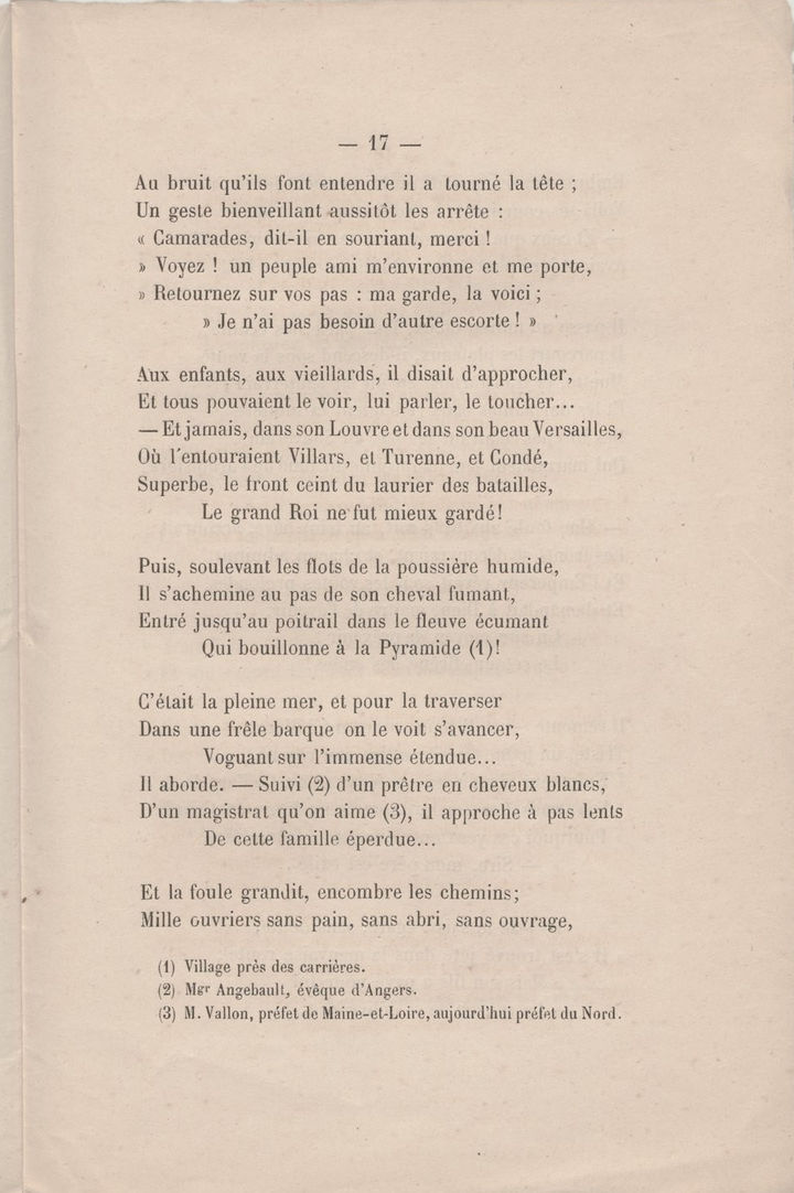 Inondation des ardoisières d'Angers en 1856 par Julien Daillière.