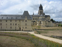 Photographie de l'abbaye de Fontevraud