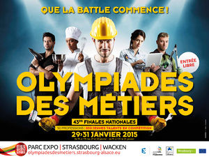 Affiche de la finale nationale de janvier 2015.