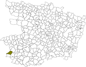 Situation dans le département