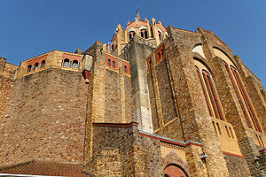 Photographie de l'église Notre-Dame du Sacré Cœur.
