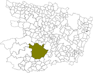 Situation dans le département