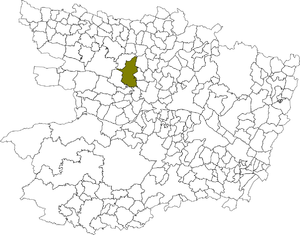 Situation dans le département
