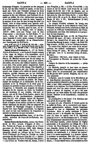 Dictionnaire Célestin Port de 1878, page 393.
