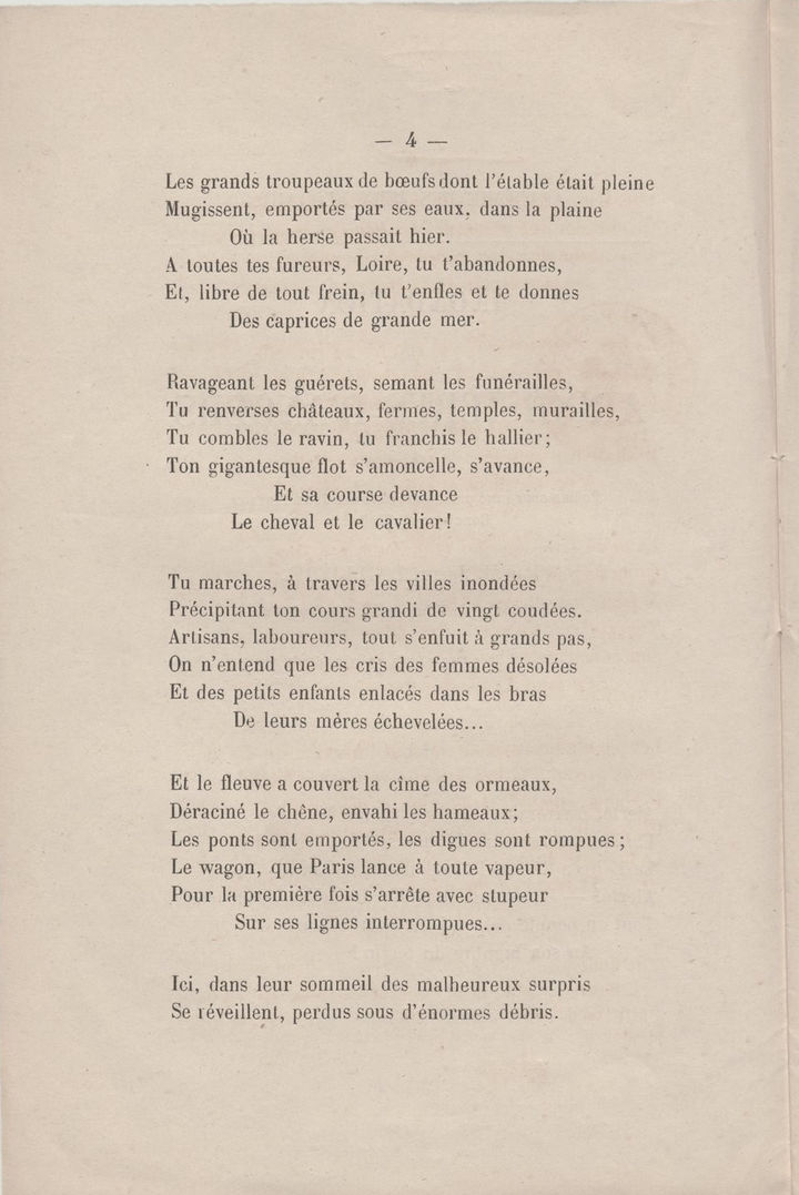 Inondation des ardoisières d'Angers en 1856 par Julien Daillière.