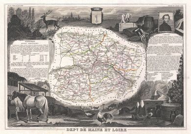 Carte de Victor Levasseur.