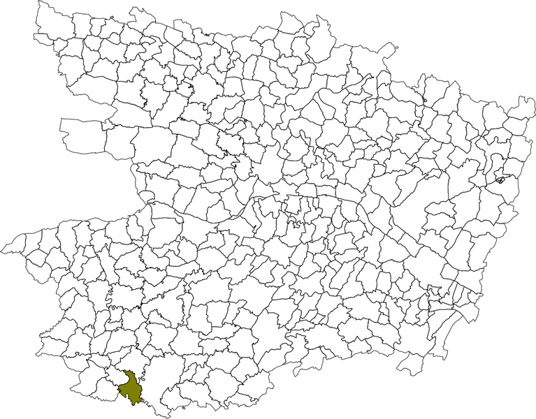Fichier:Carte situation commune saintchristophedubois.png