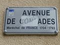 Avenue de Contades à Angers.