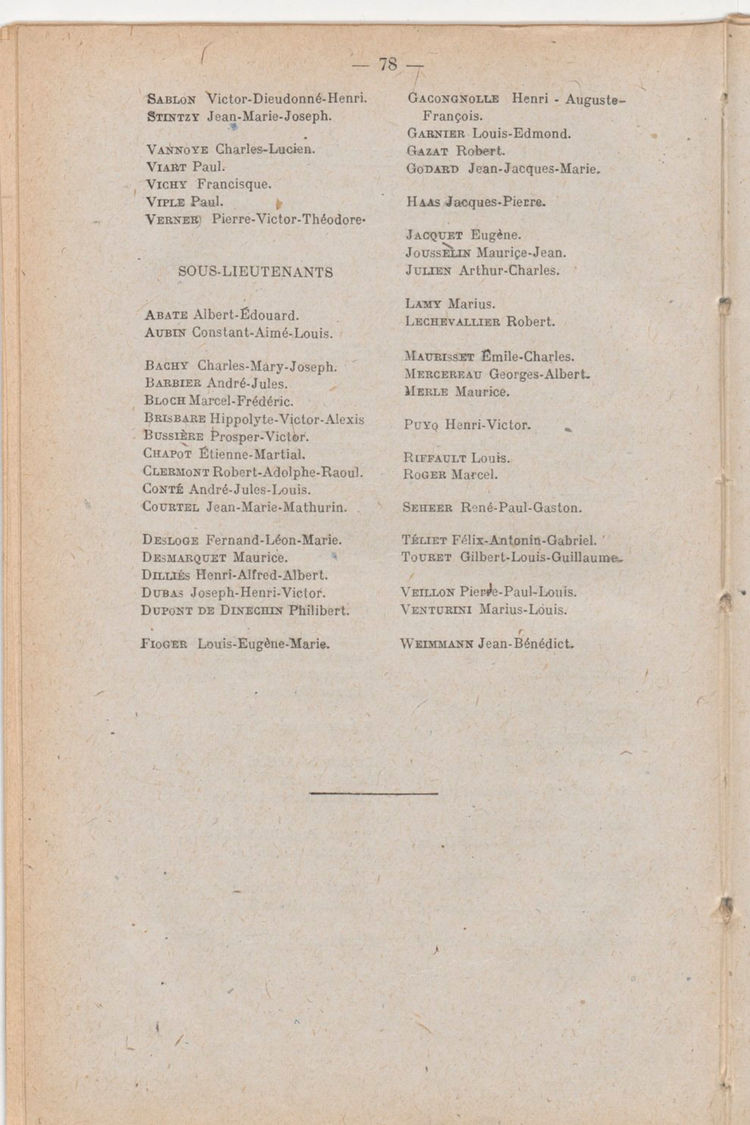 Page 78 de Historique du 6e régiment du génie - Guerre 1914 1918.