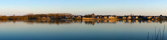 Photographie des Lombardières vues de Béhuard.